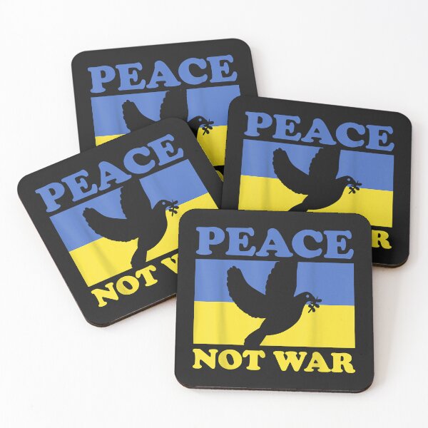 Item preview, Peace No War Ukraine Peace Dove designed and sold by CathrineStark.