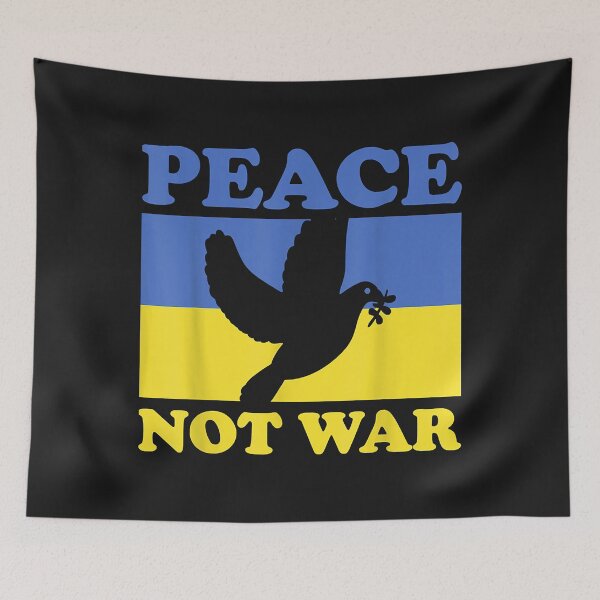 Item preview, Peace No War Ukraine Peace Dove designed and sold by CathrineStark.