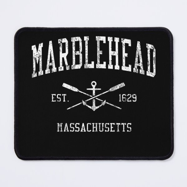 Item preview, Marblehead MA Vintage Crossed Oars Boat Anchor Sports designed and sold by maximjki.