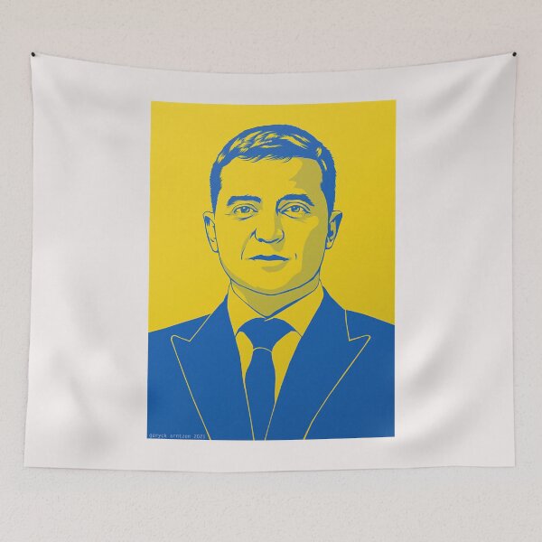 Item preview, président ukrainien zelensky designed and sold by CathrineStark.