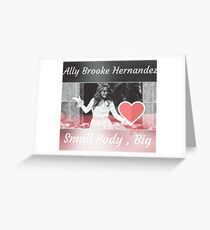 Tarjeta de felicitación Ally Brooke Hernandez