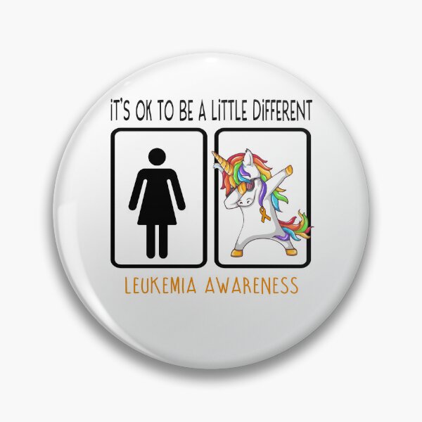 Item preview, Leukemia Awareness - It's Ok To Be A Little Different designed and sold by ArangoaStore.
