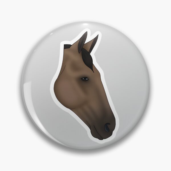 Item preview, Buckskin Dun Horse with Tiny White Marking designed and sold by Bridgethendy.