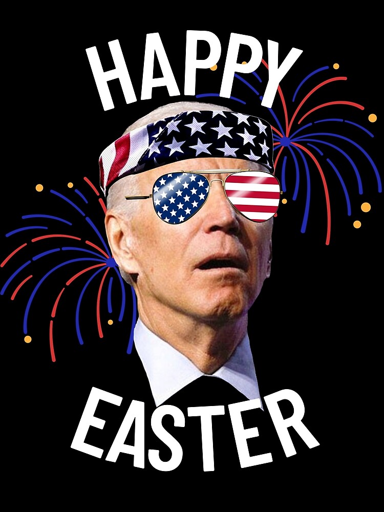 Thumbnail 3 von 3, Tuch, Joe Biden Happy Easter Funny Confused Biden 4th Of July Gear designt und verkauft von DynamicDesign.