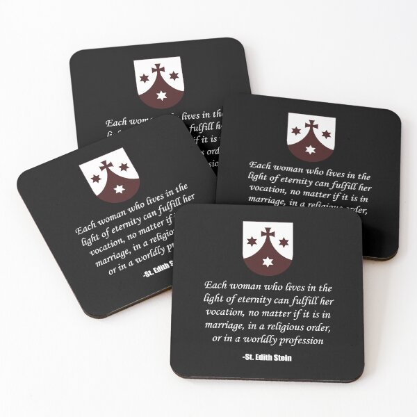 Item preview, St. Edith Stein Women's Quote designed and sold by ThirdFall.