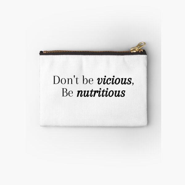 Item preview, Don't be vicious, Be nutritious designed and sold by PieceofLulu.