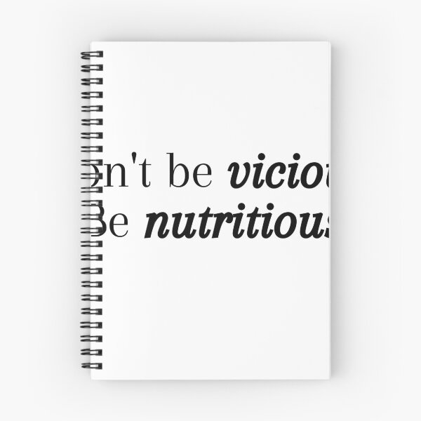 Item preview, Don't be vicious, Be nutritious designed and sold by PieceofLulu.
