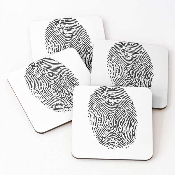 Item preview, Black Fingerprint designed and sold by Robs-Place.