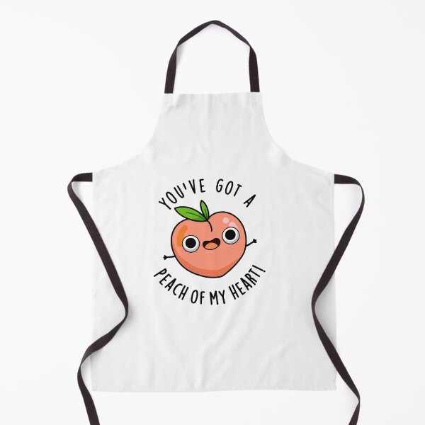 Item preview, You've Got A Peach Of My Heart Funny Fruit Puns  designed and sold by punnybone.