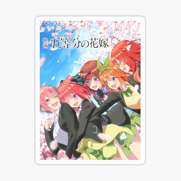 The Quintessential Quintuplets Season 3 Sticker for Sale by Kami-Anime