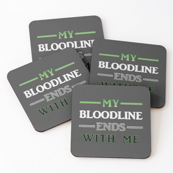 Item preview, My Bloodline Ends With Me designed and sold by AceOfTrades.