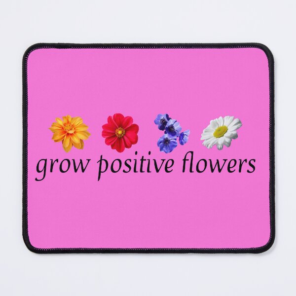 Item preview,  grow positive flowers - GROW POSITIVE THOUGHT designed and sold by Farid1Shop.