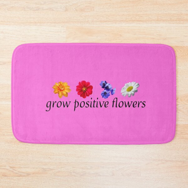 Item preview,  grow positive flowers - GROW POSITIVE THOUGHT designed and sold by Farid1Shop.
