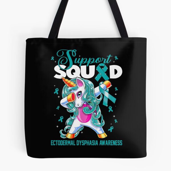 Item preview, Cute Unicorn Support Squad Ectodermal Dysphasia Awareness Men Women Kid designed and sold by tenjun16.