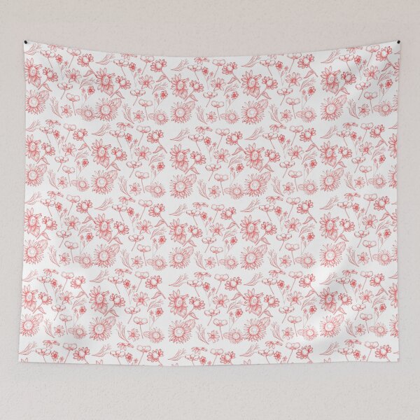 Item preview, Little Red Flowers designed and sold by Jayingeepee.
