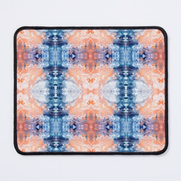 Item preview, Blue, Orange, and White Painting designed and sold by Creative-Voyage.