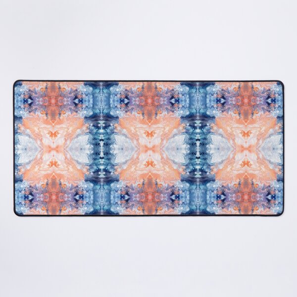 Item preview, Blue, Orange, and White Painting designed and sold by Creative-Voyage.