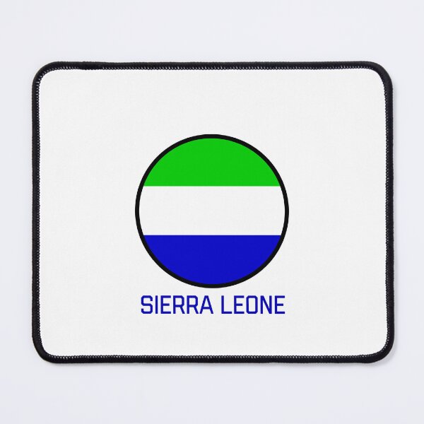 Item preview, Sierra Leone Flag designed and sold by YankSox.