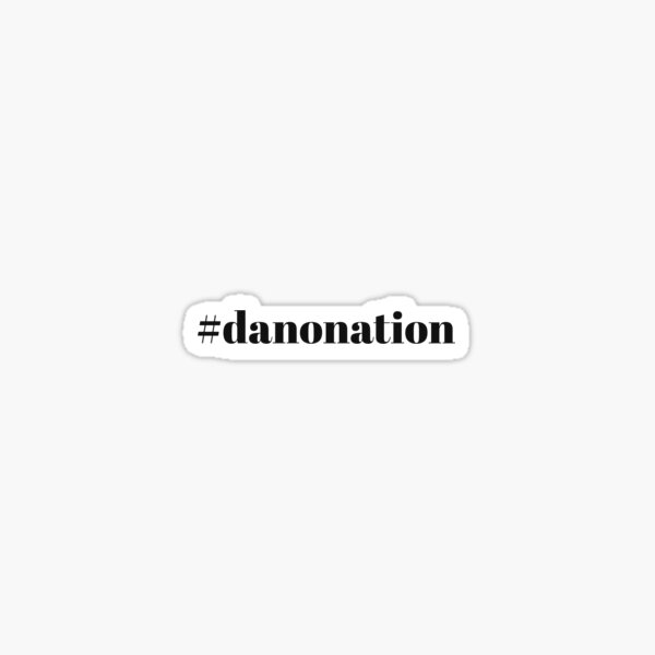 Artikel-Vorschau von #danonation, designt und verkauft von tartefilm.