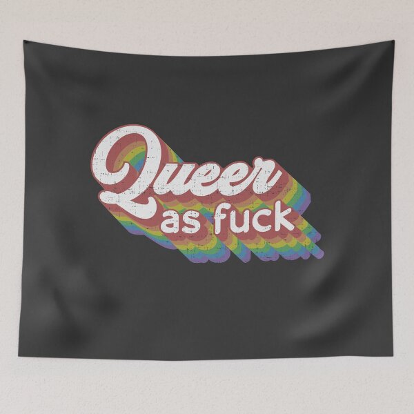 Item preview, Retro Queer designed and sold by AceOfTrades.