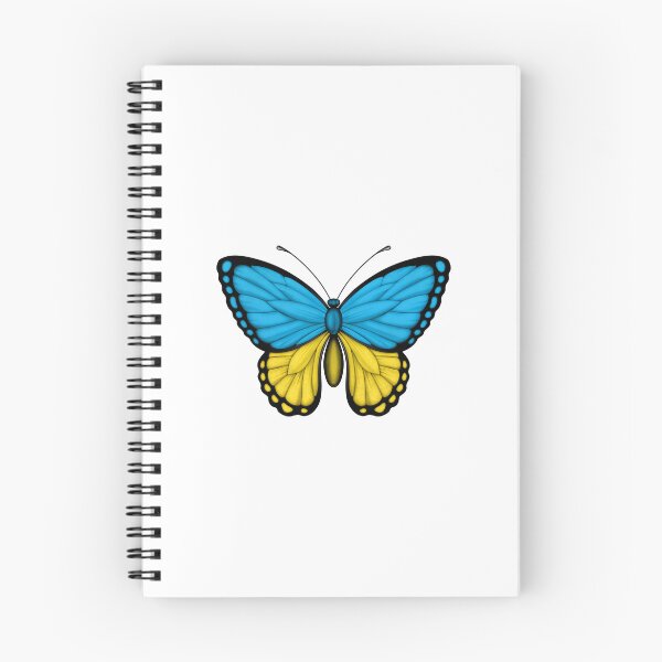 Item preview, Ukrainian Flag Butterfly designed and sold by JeffBartels.