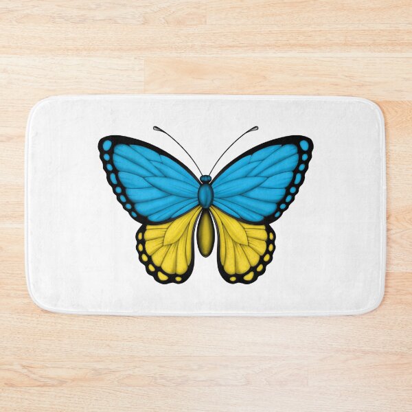 Item preview, Ukrainian Flag Butterfly designed and sold by JeffBartels.