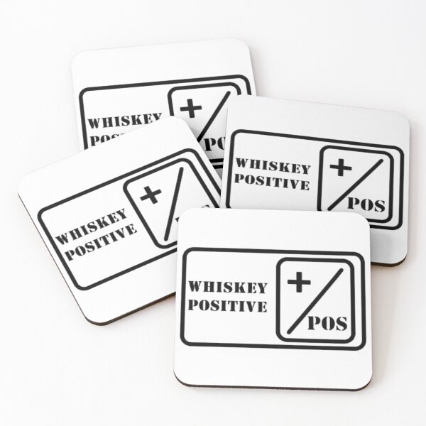 Item preview, BLOOD TYPER WHISKEY + POSITIVE designed and sold by RENAGADE4LYF.
