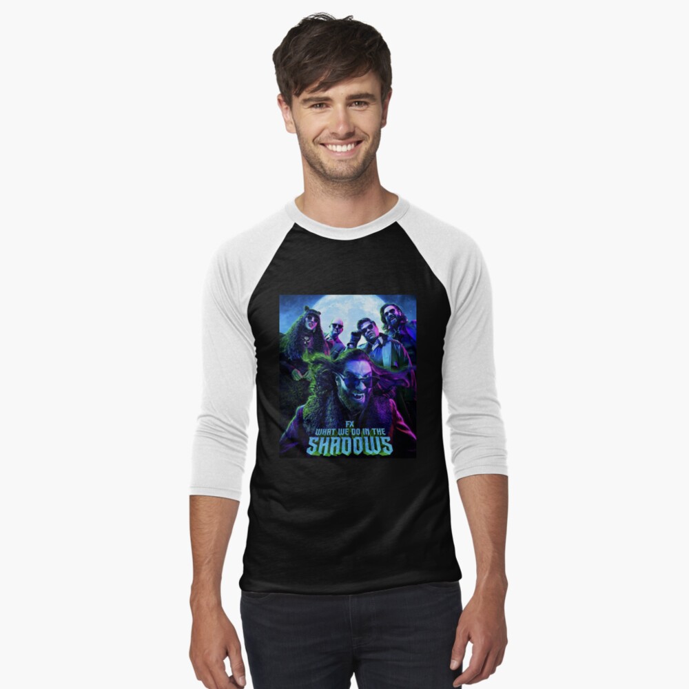 Aperçu de l'œuvre T-shirt baseball manches ¾ créée et vendue par IvyIllusion.