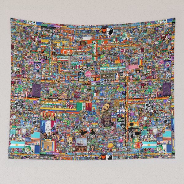 Item preview, r/Place 2022 - 6000x6000 designed and sold by BeerBro-Designs.