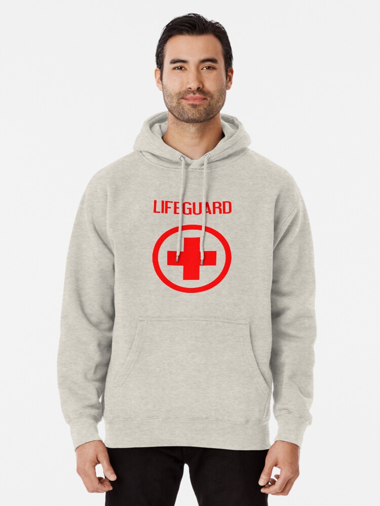 lifeguard white hoodie