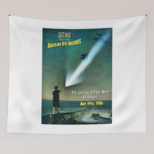 Item preview, Brazilian UFO Archives #1 - UFO&WEIRD Digital Fanzines & Posters designed and sold by TeaMugPhrases.