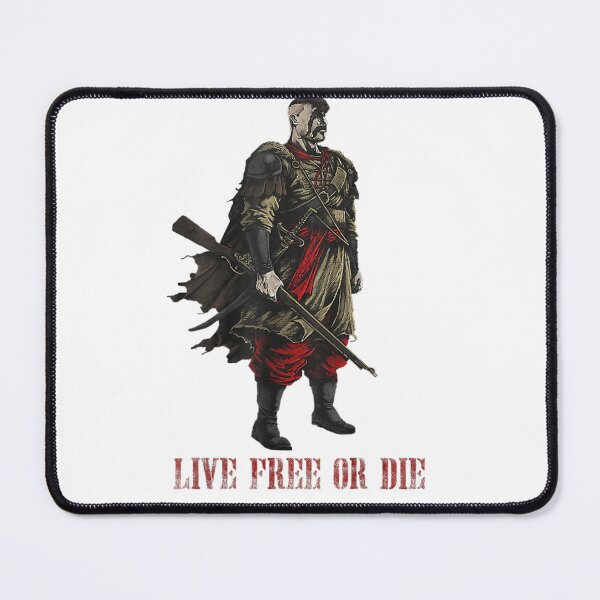 Item preview, live free or die cossack warrior designed and sold by SmithsKiu.