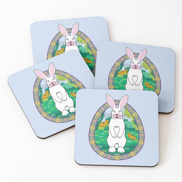 Item preview, Nimble Alert White Rabbit designed and sold by Mindscaping.