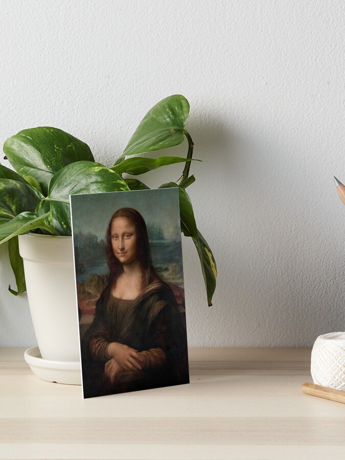 Monalisa Picture Art Board Print for Sale by arts-store