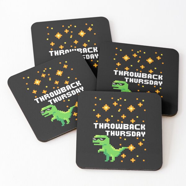 Item preview, Throw Back Thursday Dinosaurer designed and sold by RedSparkle.