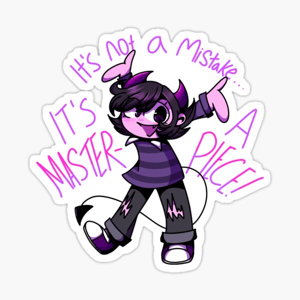 Jellybean Its Not A Mistake Its A Masterpiece Sticker For Sale By Gddancefloor Redbubble