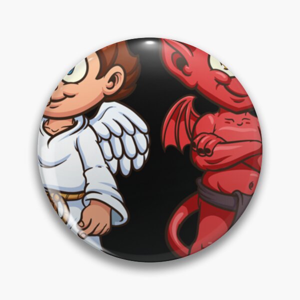 Item preview, Angel and devil Classic designed and sold by JenniferKeel.