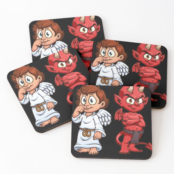 Item preview, Angel and devil Classic designed and sold by JenniferKeel.