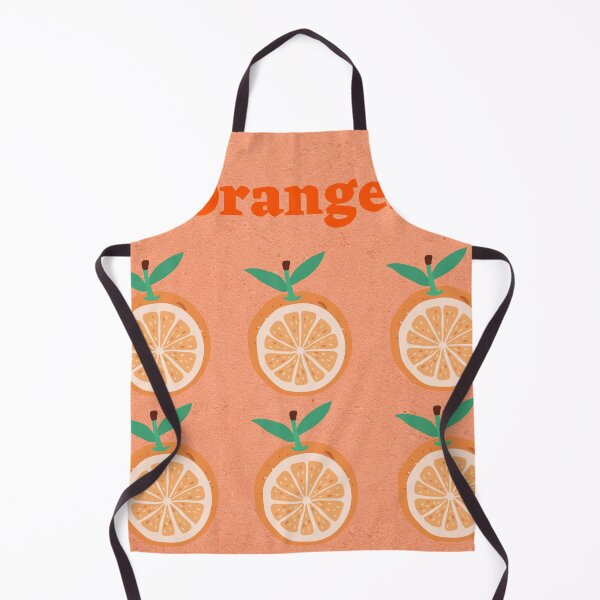 Item preview, Oranges Graphic Design On Light Orange Background designed and sold by debmund.