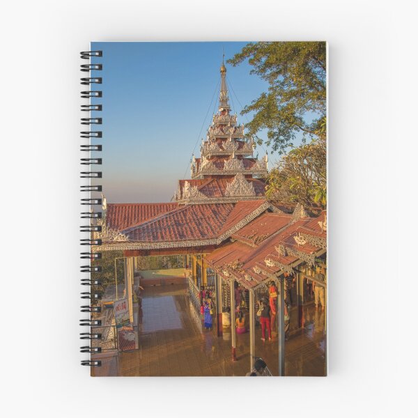 Item preview, Myanmar. Mandalay. View from Mandalay Hill. Sunset. designed and sold by vadim19.