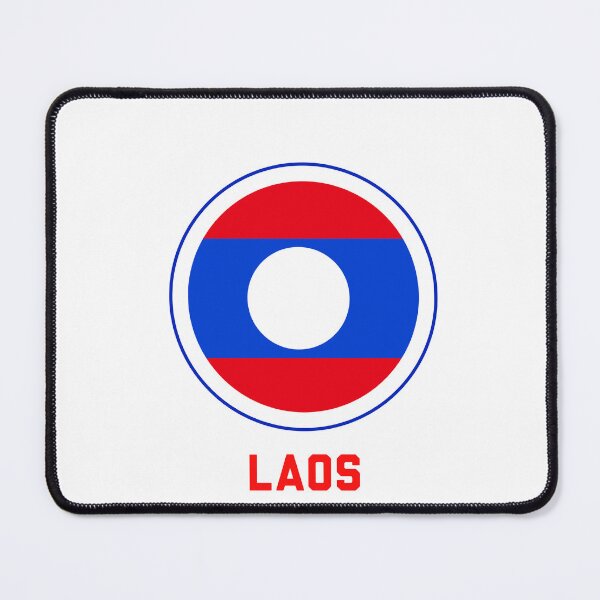 Item preview, Laos Flag designed and sold by YankSox.