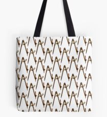 Iron Compass Front Pattern Tote Bag