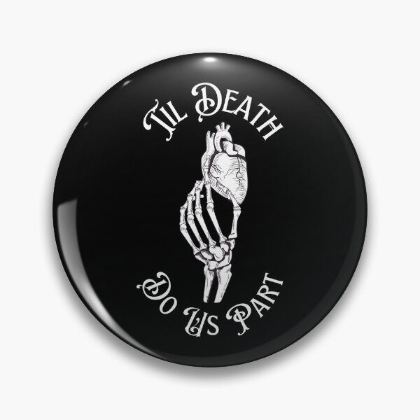 Item preview, Til Death Do Us Part Skeleton Hand Holding Anatomical Heart  designed and sold by FeralFix.