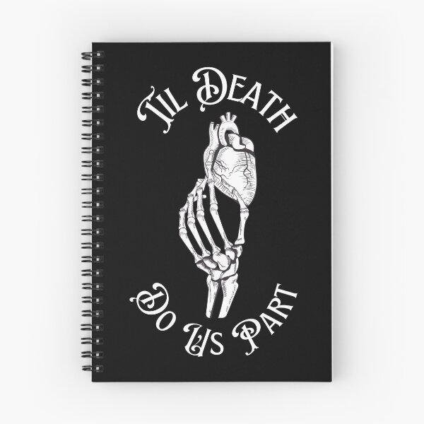 Item preview, Til Death Do Us Part Skeleton Hand Holding Anatomical Heart  designed and sold by FeralFix.