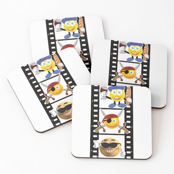 Item preview, Emoji Film Stars - In The Movies designed and sold by GnuArt.