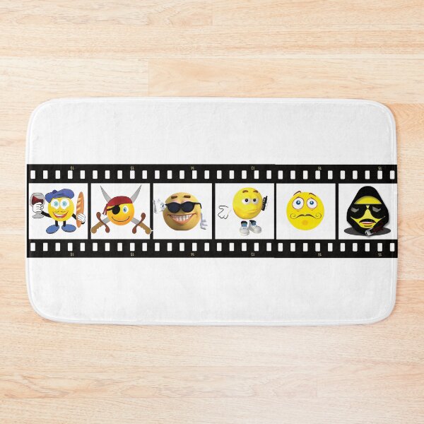 Item preview, Emoji Film Stars - In The Movies designed and sold by GnuArt.
