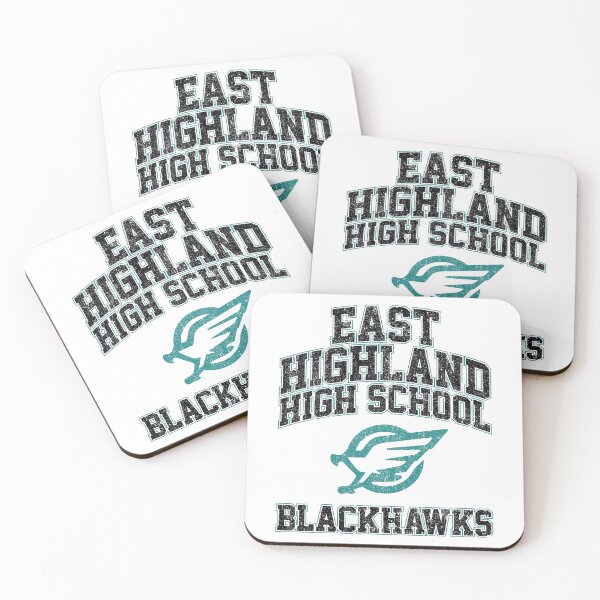 Item preview, East Highland High School Blackhawks (Variant) designed and sold by huckblade.