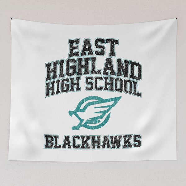 Item preview, East Highland High School Blackhawks (Variant) designed and sold by huckblade.