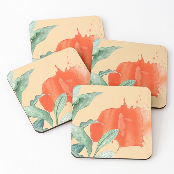 Item preview, Tropical Plant (Tan Background) designed and sold by biceptual.