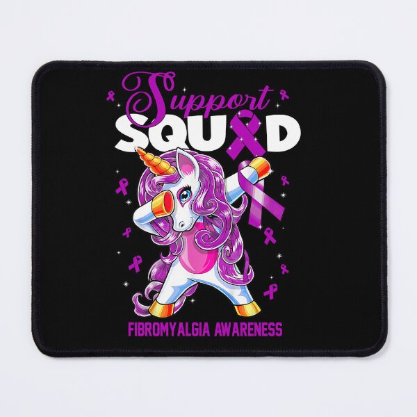 Item preview, Cute Unicorn Support Squad Fibromyalgia Awareness Men Women Kid designed and sold by tenjun16.